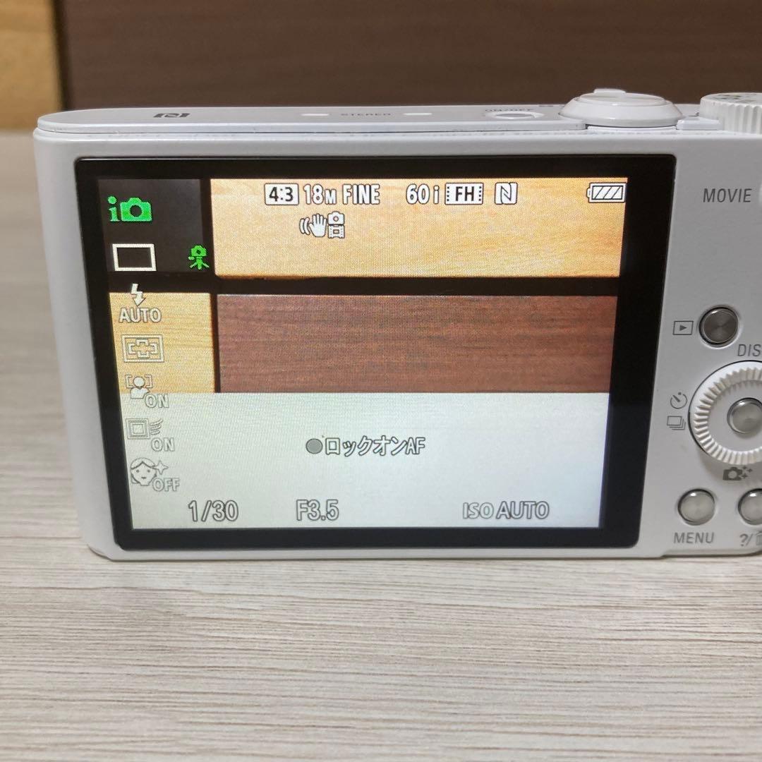 【美品】ソニー SONY DSC-WX350 大人気 ホワイト 動作確認済み