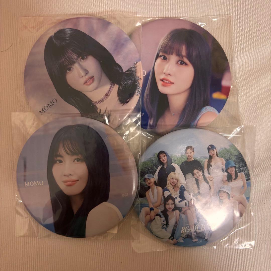 TWICE MOMO 缶バッジセット 24個