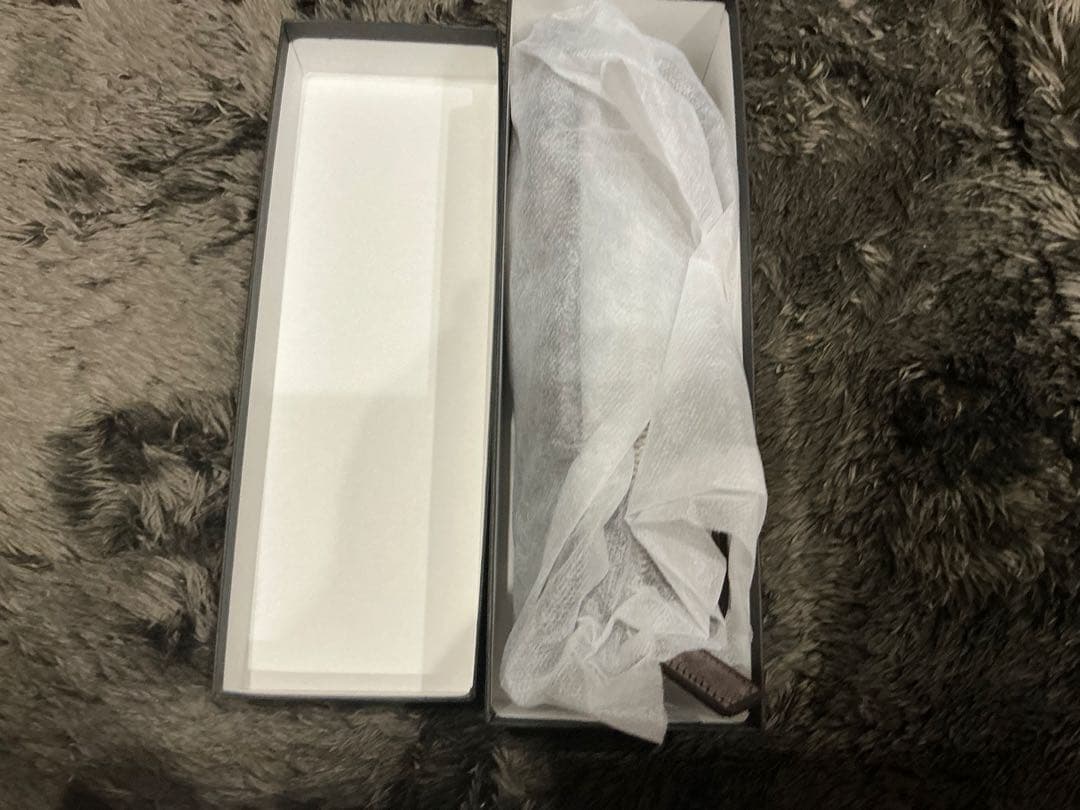 【新品】万双ブライドルペンケースダークブラウン 箱付き