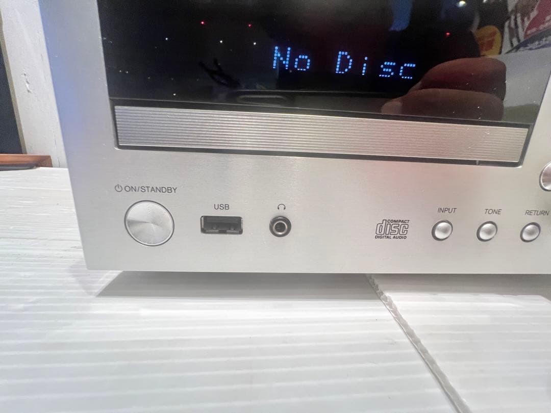 ONKYO CR-555 CDレシーバー USB対応 リモコン、取説、箱付き