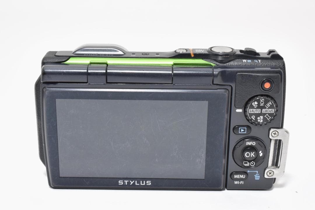 OLYMPUS STYLUS TG-870 グリーン デジタルカメラ コンデジ