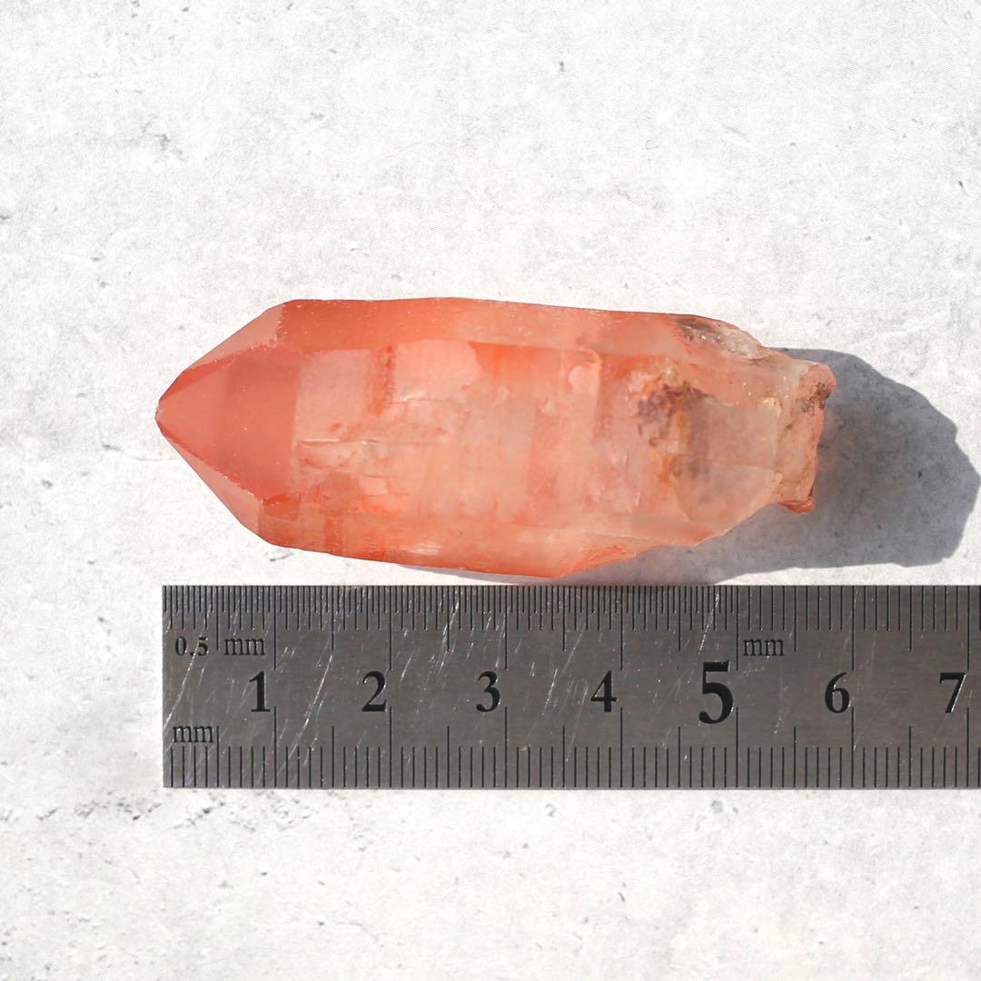 ディープピンクレムリアンシード 天然石 水晶 鉱物 一点物 クォーツ クリスタル