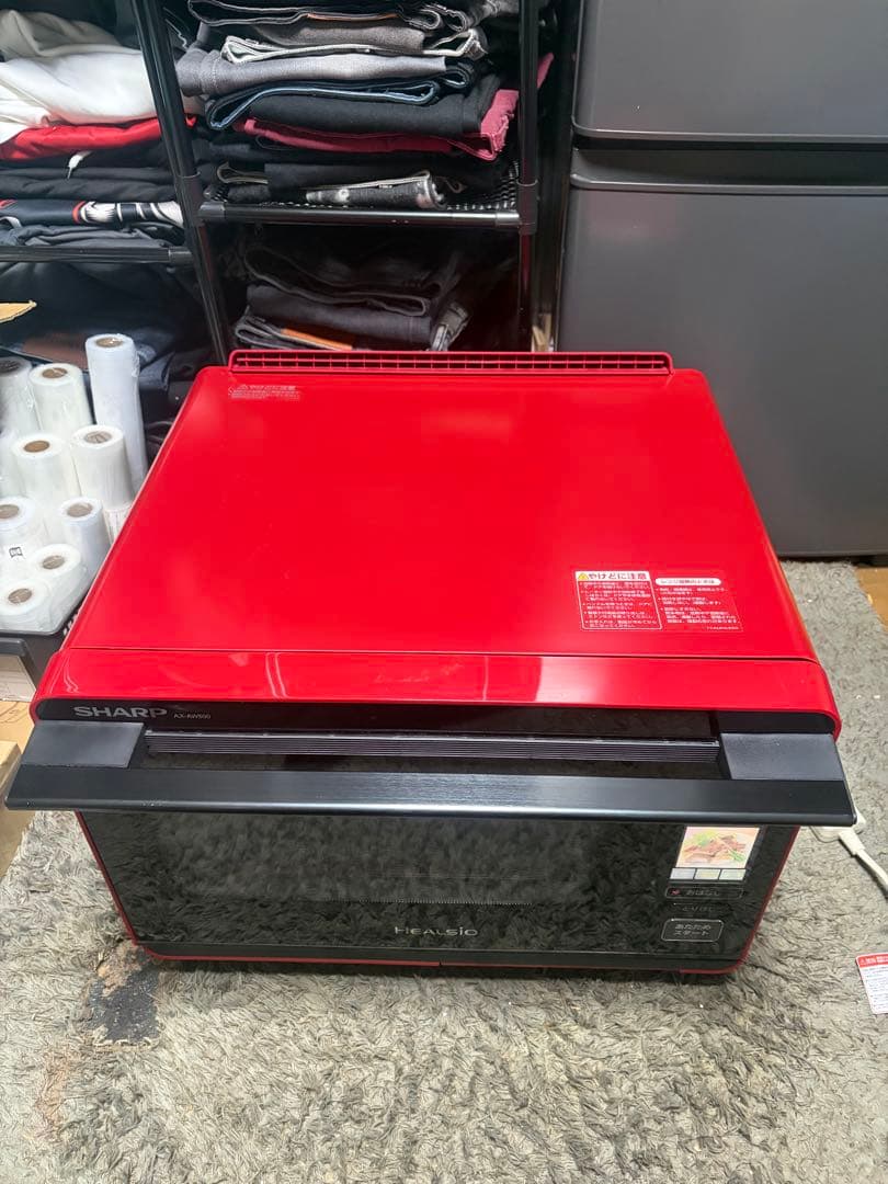 SHARPウォーターオーブンヘルシオ AX-AW500-R