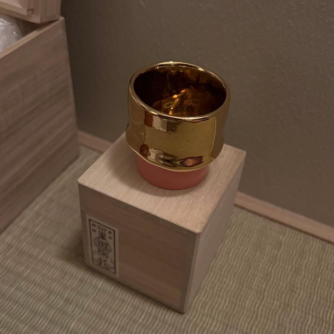 桑田卓郎 湯呑み ぐい呑み 共箱 Takuro Kuwata
