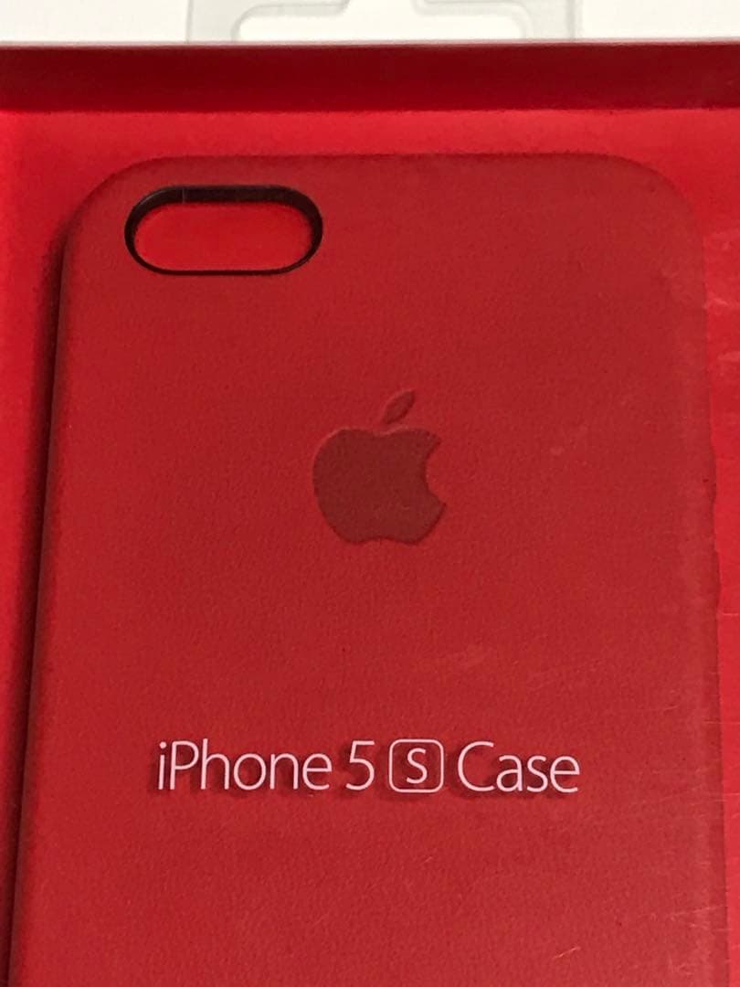 9358 iPhone5s iPhoneSE用 Apple社純正レザーケース