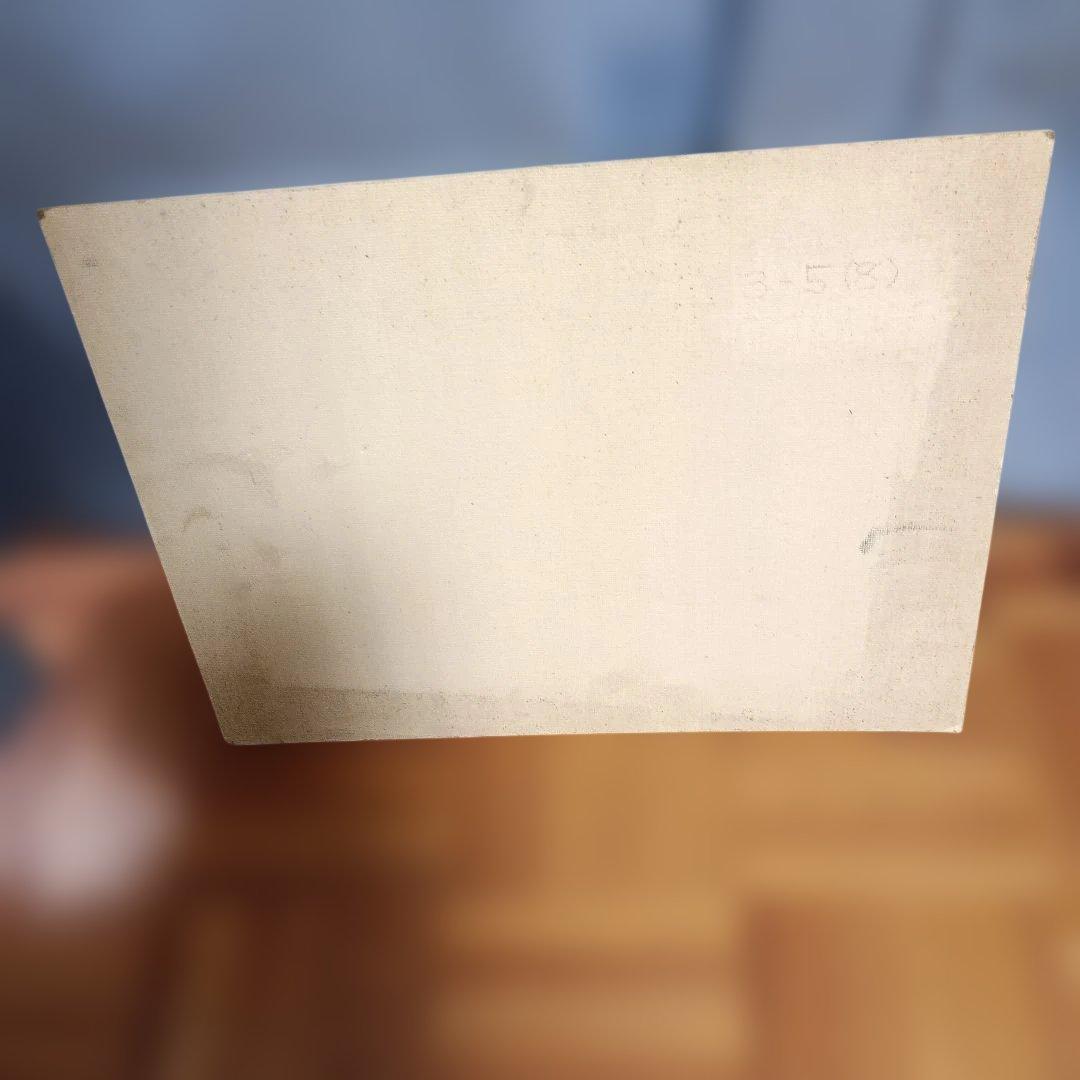 初めての油彩画 　静物画 果物とランプ