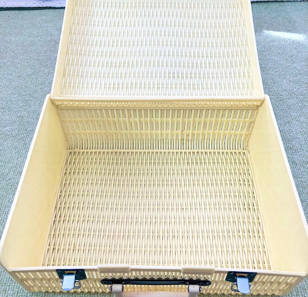 昭和レトロ　アポロケース ピクニックケース レトロ プラスチック製　当時物