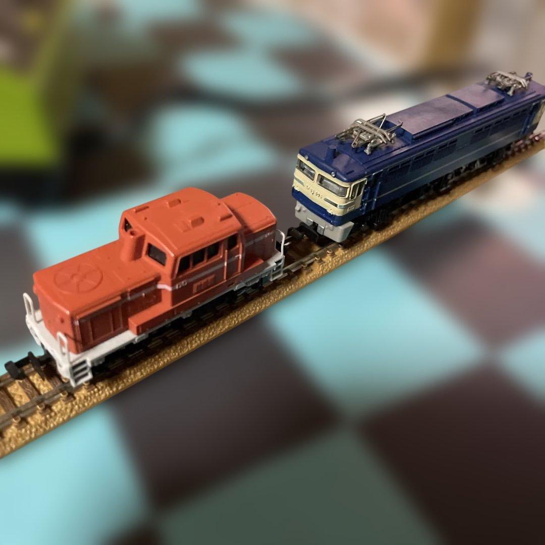 Nゲージ　動力車　4両