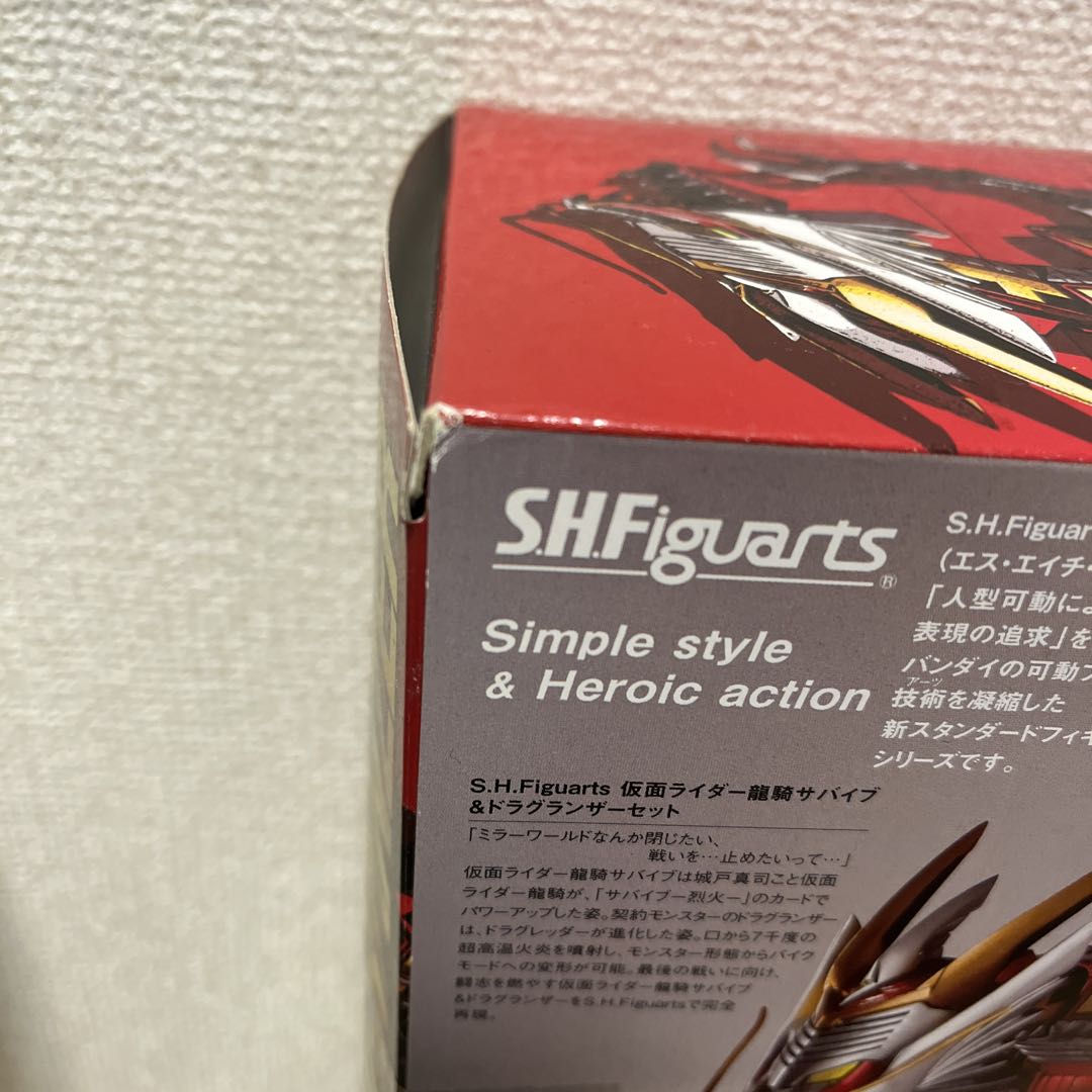 【新品未開封】龍騎サバイブ&ドラグランザー&ナイトサバイブ&ダークレイダー