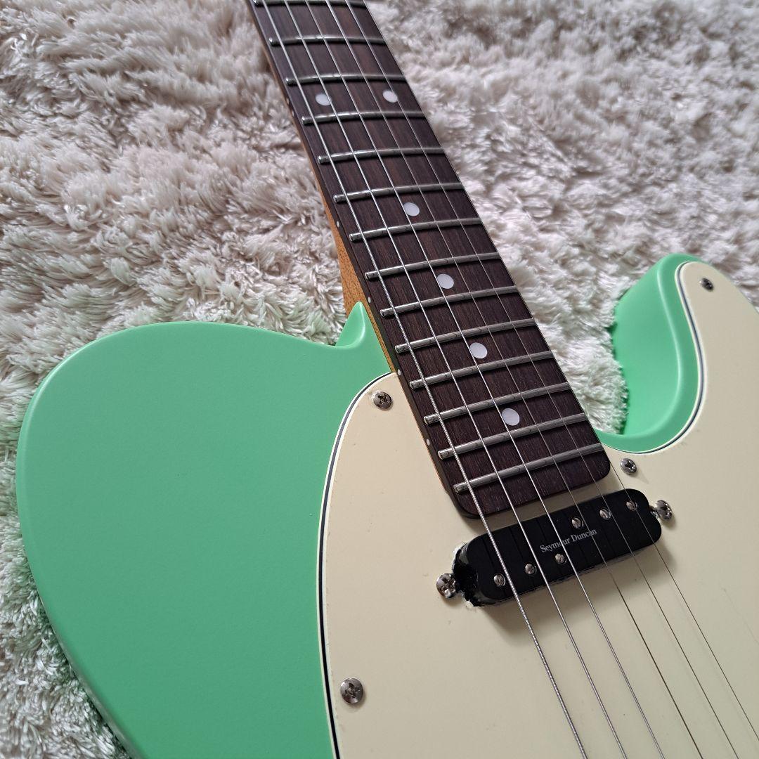 工房製作個性テレキャスター Duncan & Fender Pickups搭載