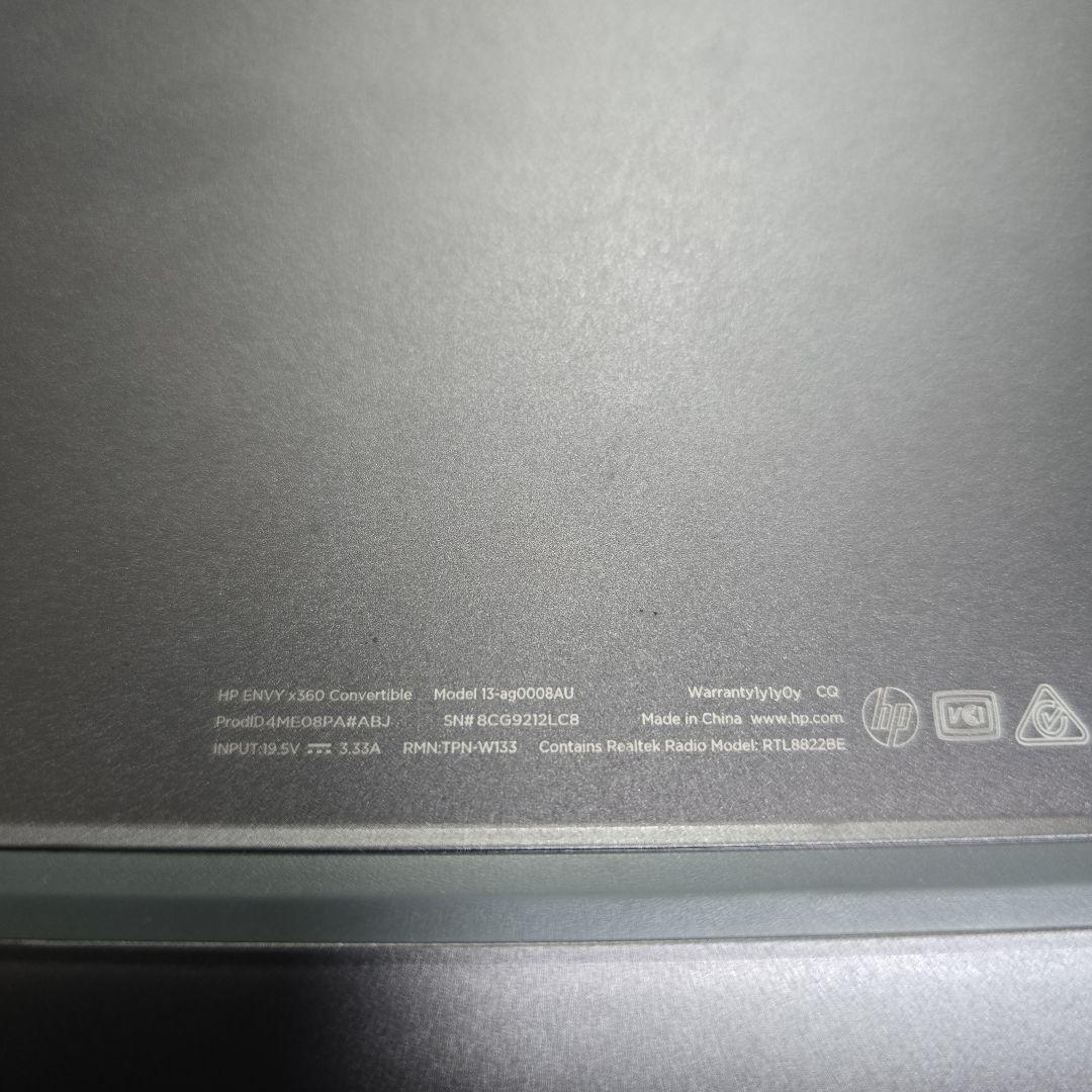 R*d様 HP ENVY x360 Ryzen3 SSD256GB タッチ 13