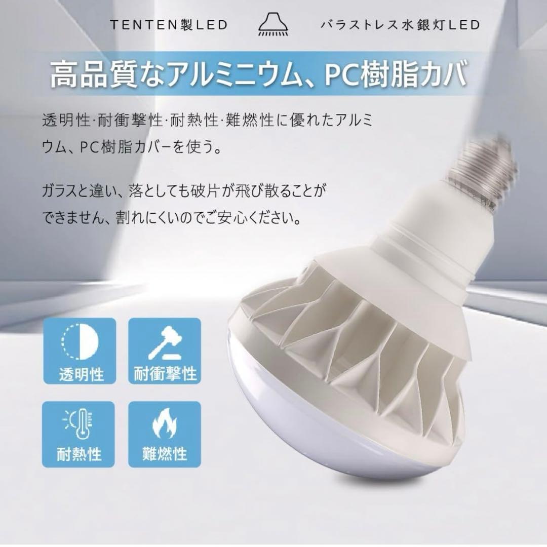 【新品】バラストレス水銀灯LED電球　LEDライト　ビームランプ　省エネ