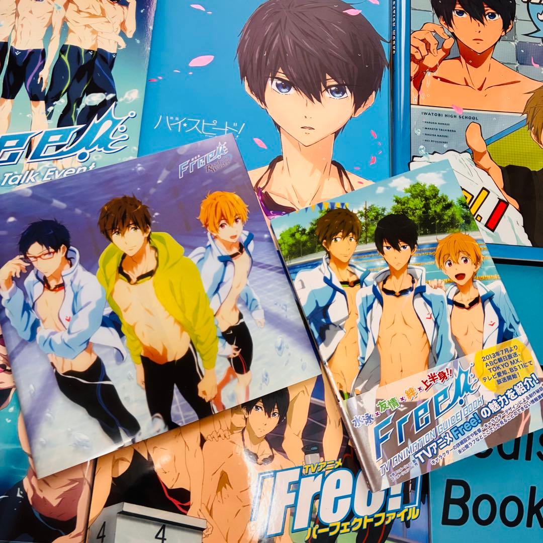 【8点】Free! 公式ファンブック ファイル イラストレーションワークス