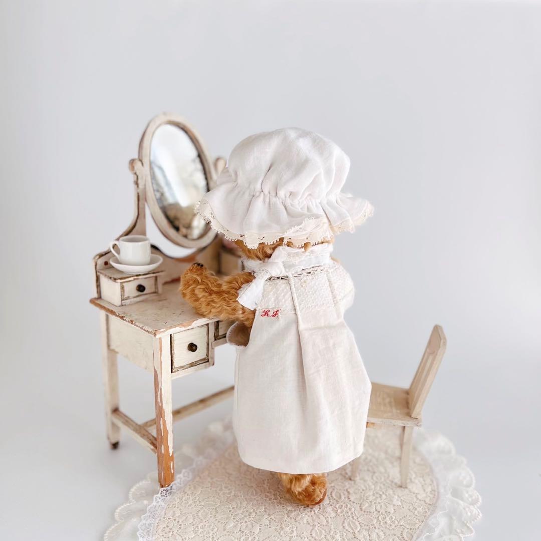 ハンドメイド　テディベア　ぬいぐるみ　テディベア作家
