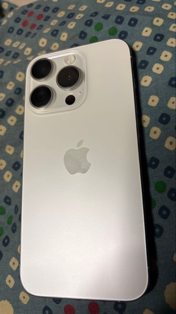 narumiさん専用！iPhone15PRO 128G ホワイトチタニウムSIM