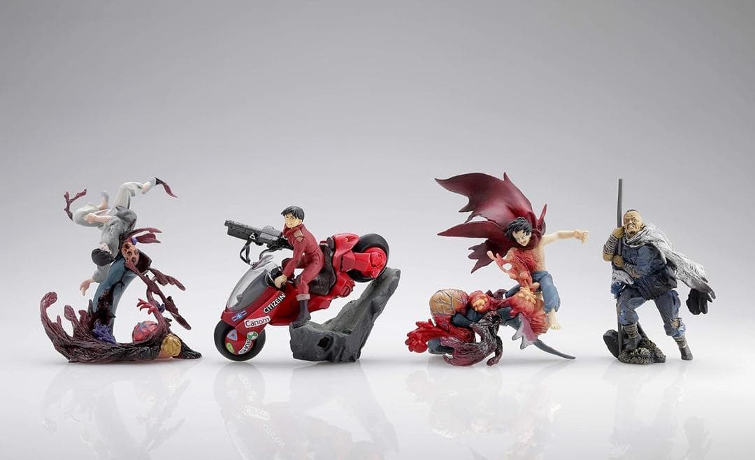 【新品】AKIRA PART4 決戦 海洋堂 BOX 全4種 塗装済みフィギュア
