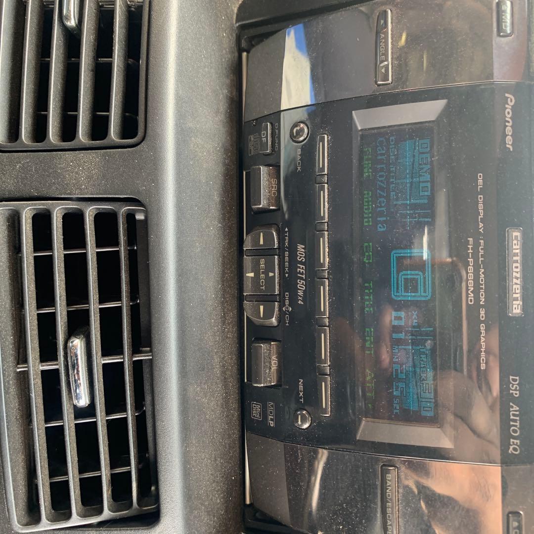Pioneer DSP AUTO EQ CDMD・カセットデッキFH-666MD