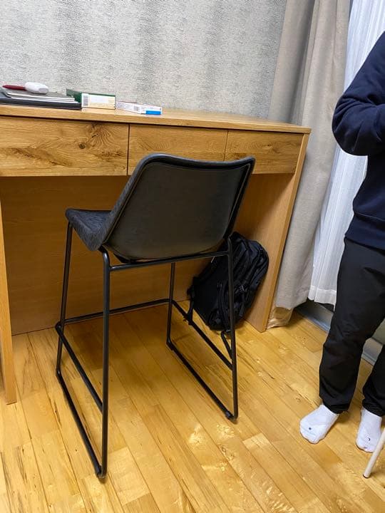 【配送不可】DOERI COUNTER TABLE(oak) & CHAIR