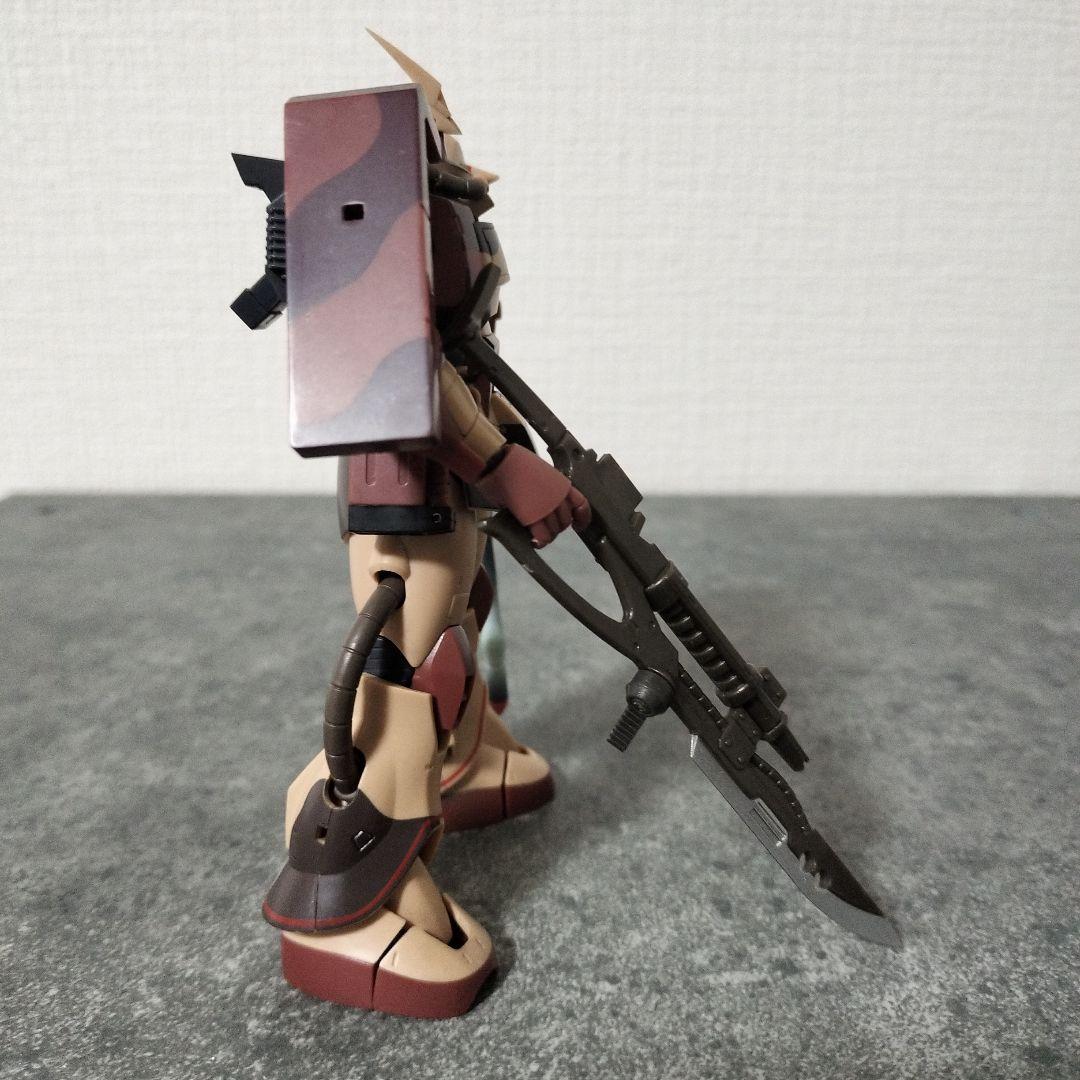 ROBOT魂 ザク・デザートタイプ カラカル隊所属機