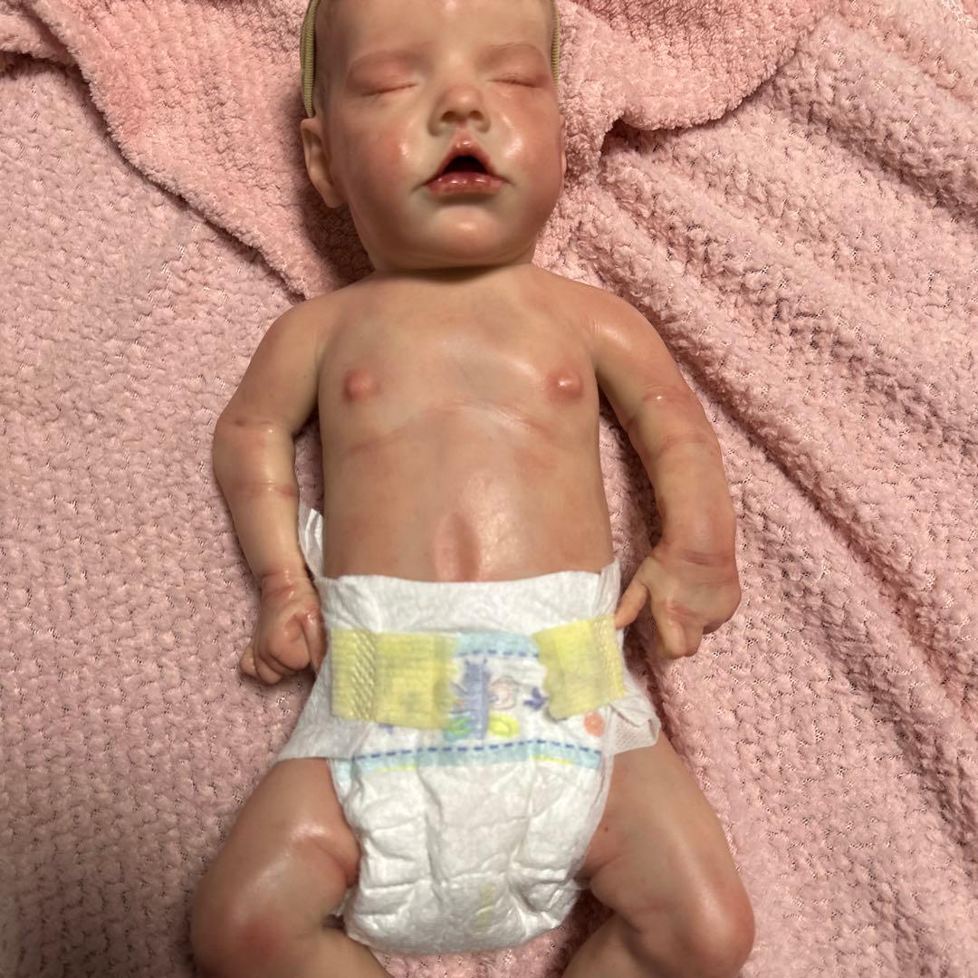 クーちゃん フルシリコンベビー リボンドール