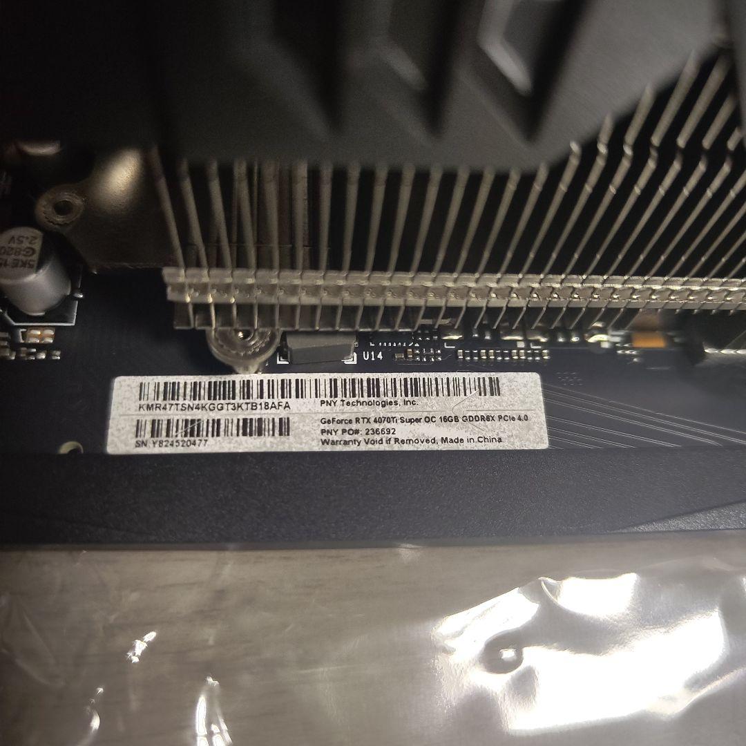 グラフィックボード・グラボ・ビデオカード PNY GeForce RTX 4070Ti SUPER 16GB