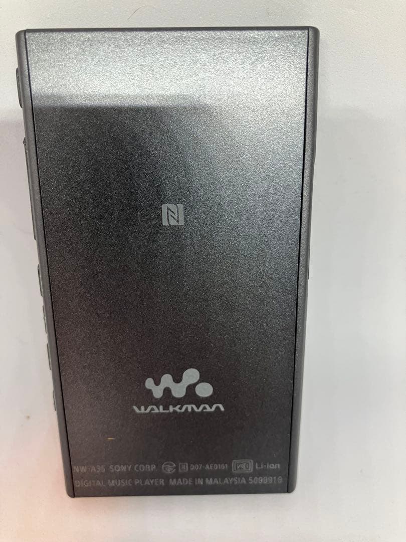 SONY NW-A35 ブラック デジタルオーディオプレーヤー　ソニー