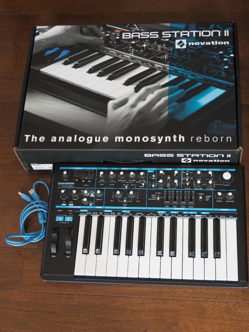 【ワンオーナー】Novation BASS STATION II アナログシンセ