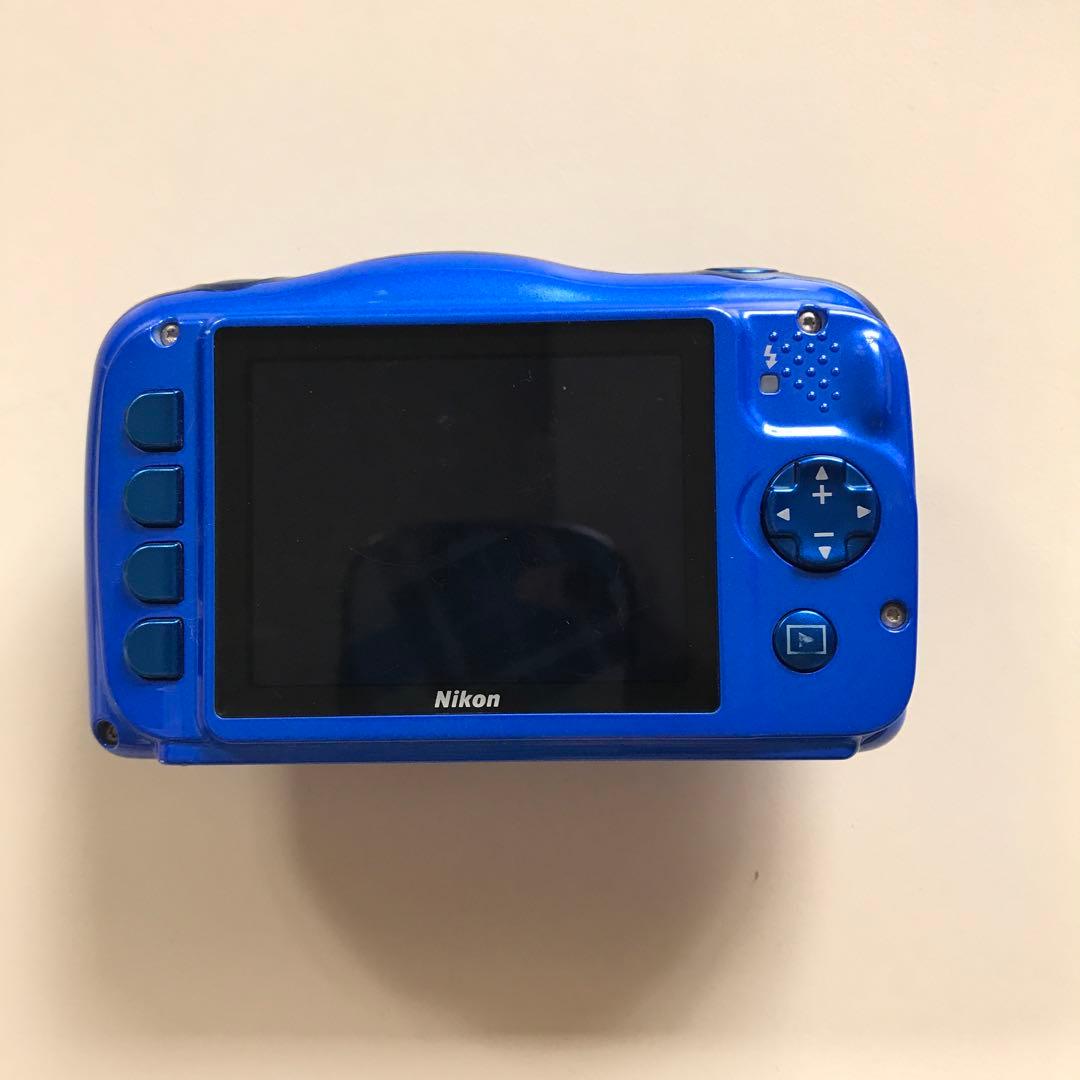 デジカメ　Nikon COOLPIX W150 青　Wi-Fi　中古