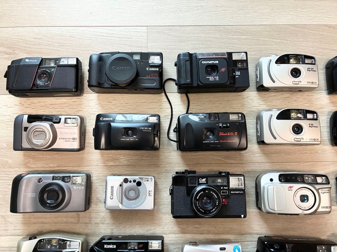 カメラ等　まとめ売り 34台　Canon・OLYMPUS・FUJ I・RICOH