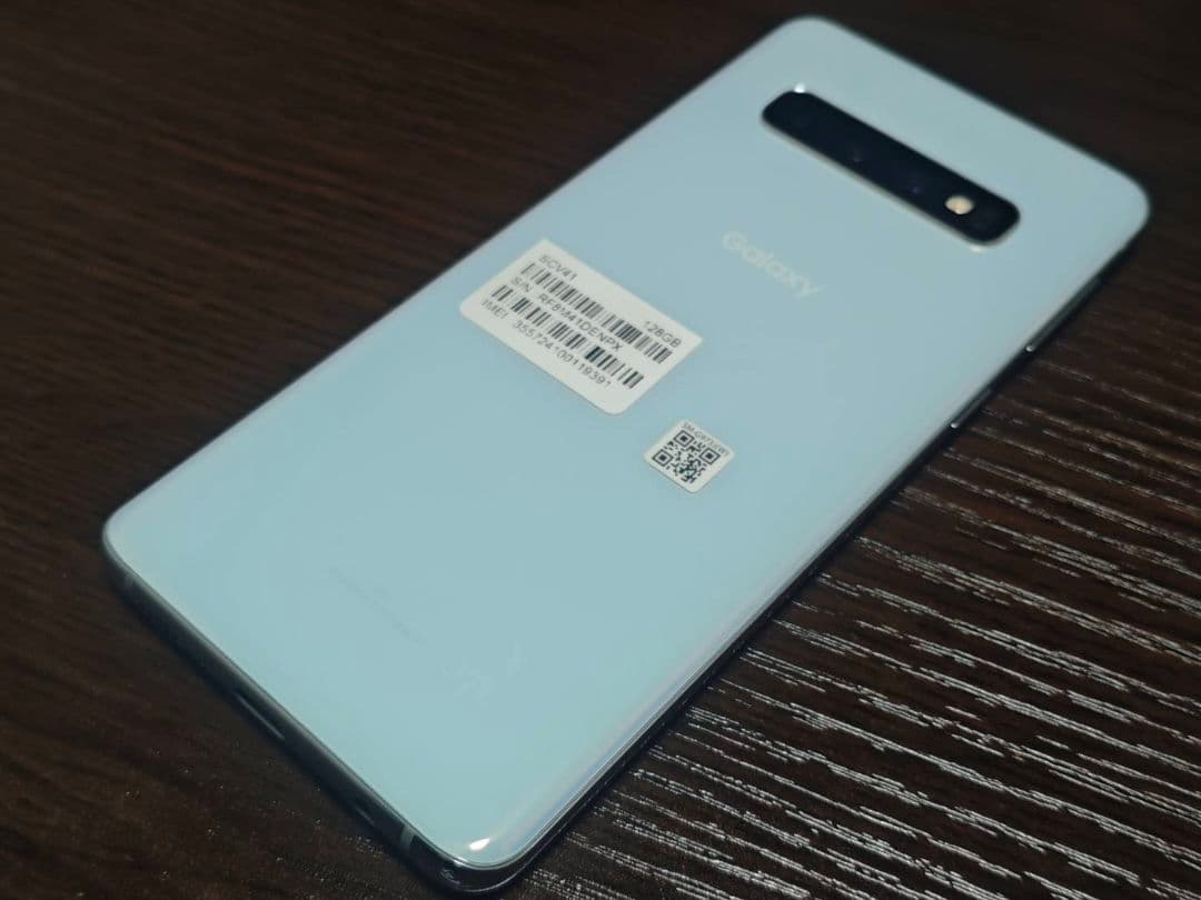 【SIMフリー】Galaxy S10 128GB プリズムホワイト 動作良好