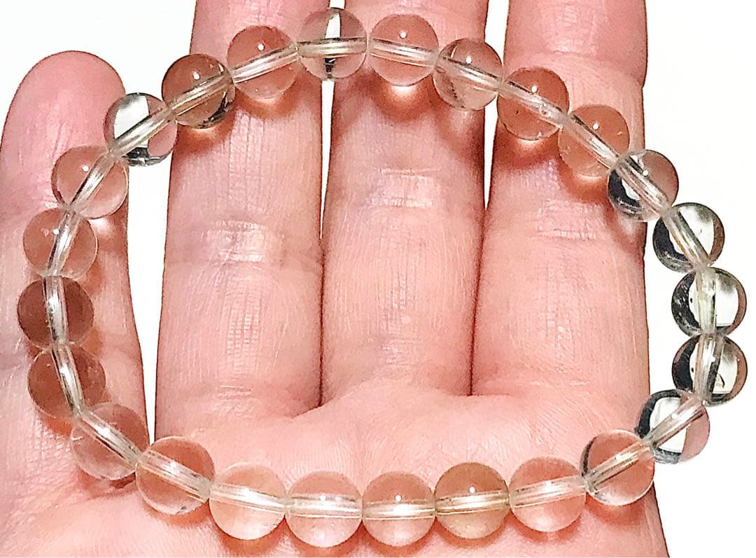コロンビア　レムリアンシードクリスタル　ブレスレット　７mm