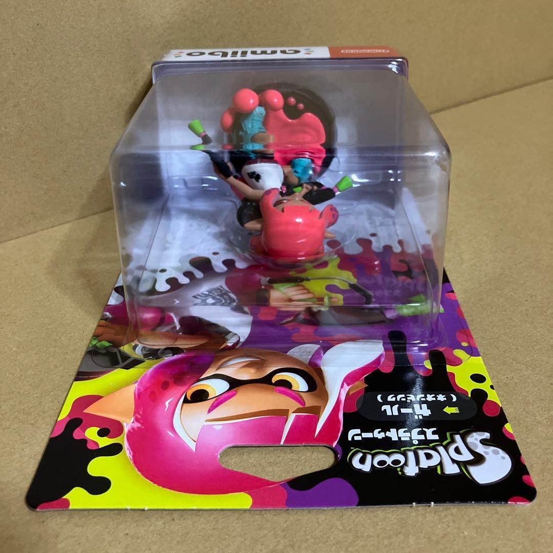 【新品未開封】amiibo　スプラトゥーン　ガール　(ネオンピンク)