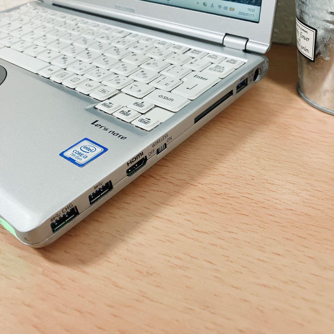 【大人気レッツノート】高速SSD搭載⭐メモリ8GBノートパソコン⭐早い者勝ち