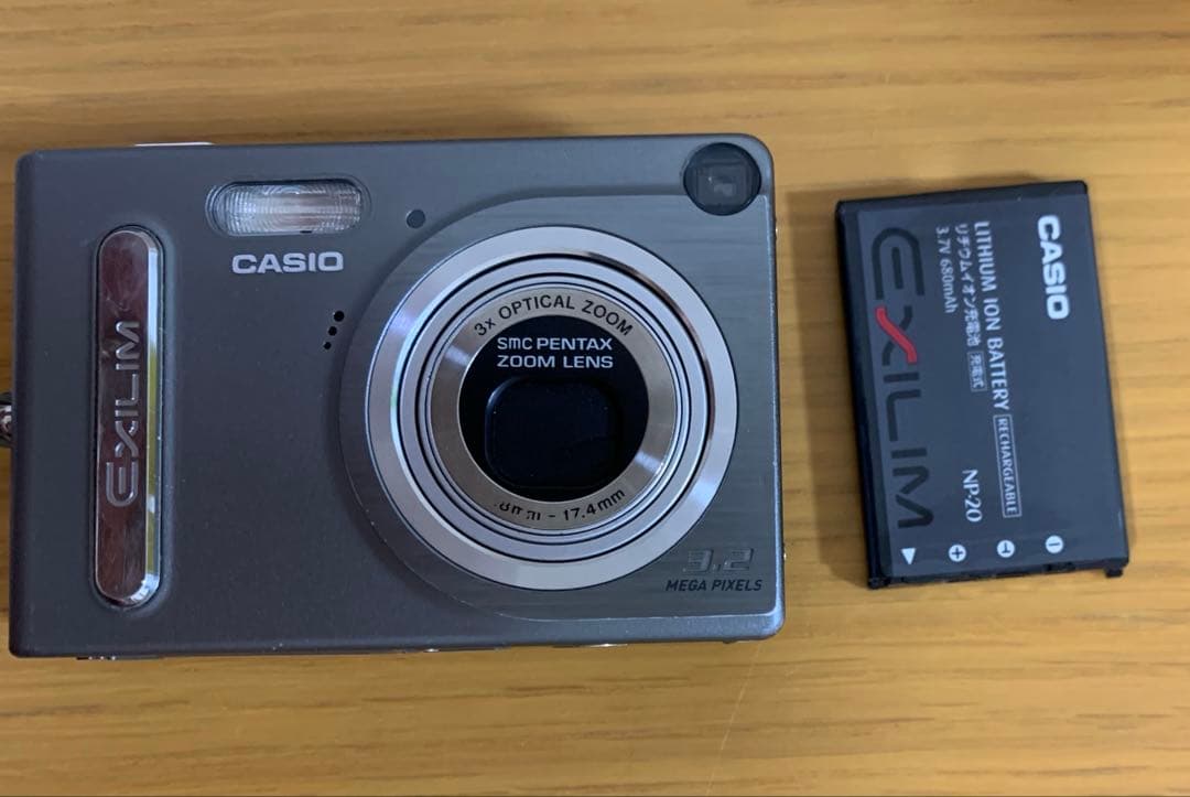 動作確認済み　CASIO 液晶デジタルカメラ EXILIM EX-Z3