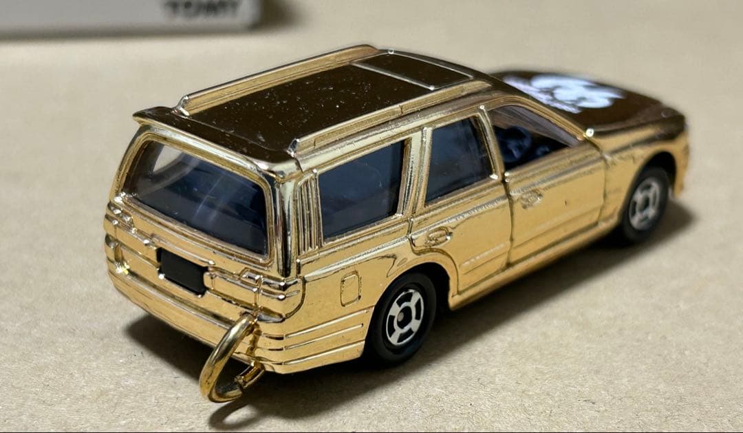 トミカ 非売品 日産 ステージア 金メッキ お正月限定ゴールド仕様