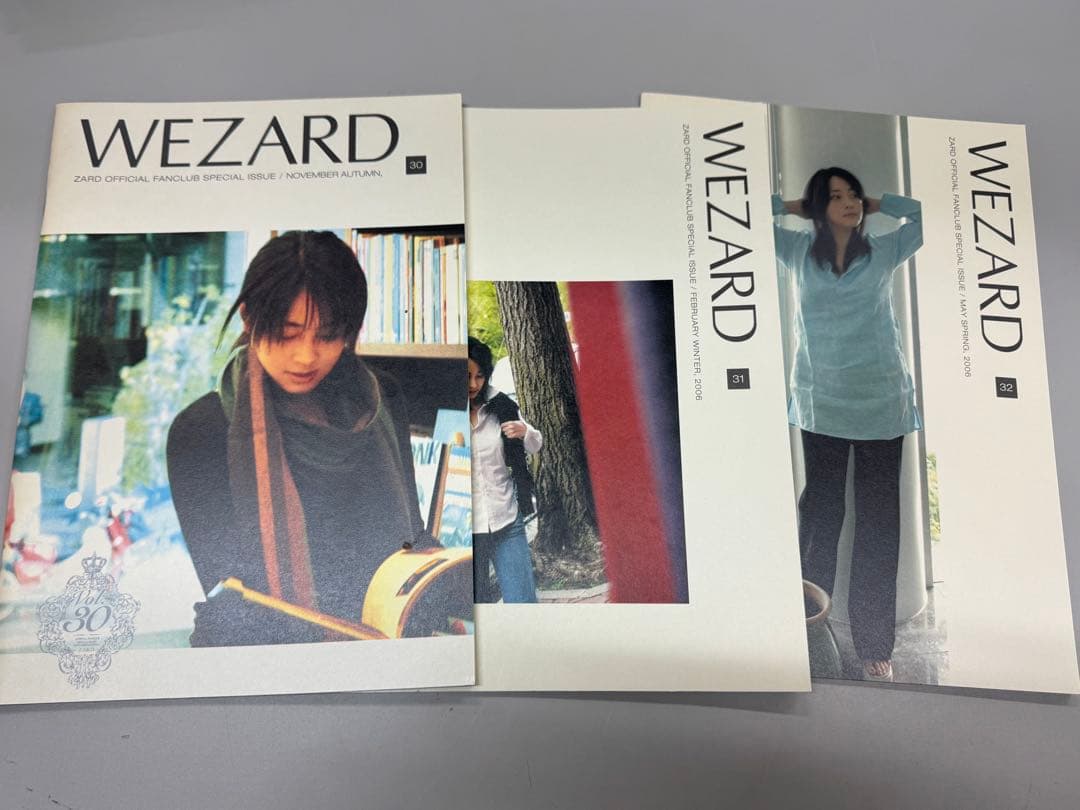 ロ*ク様 ZARD ファンクラブ限定会報　WEZARD 20冊 +他グッズ6点