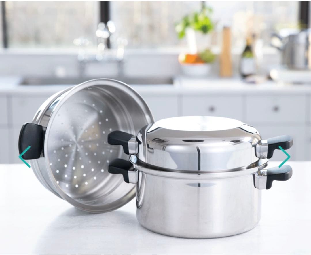 【中古】Amway クィーンクック 6L シチューパンセット