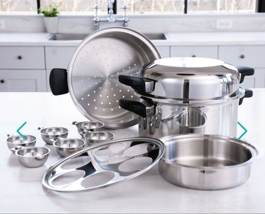 【中古】Amway クィーンクック 6L シチューパンセット