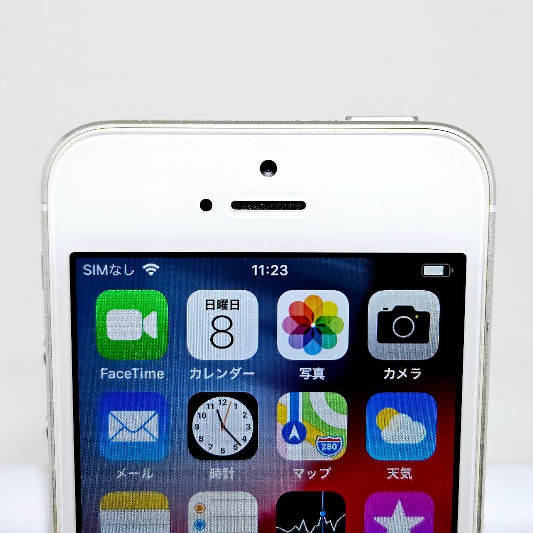 美品 動作品 iPhone5s 32GB シルバー 本体 ME336J/A