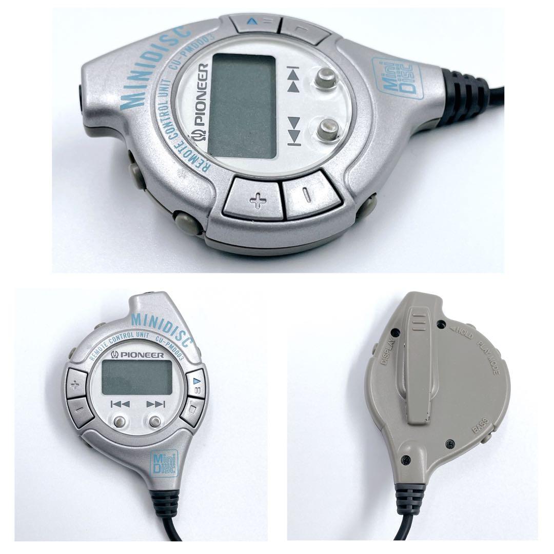 ✨美品✨ PIONEER ポータブルMDレコーダー PMD-R3-S 現状品
