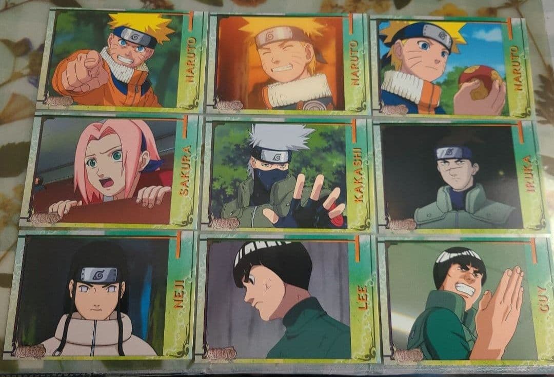 NARUTO ナルト ブロマイドカード 103枚 まとめ売り