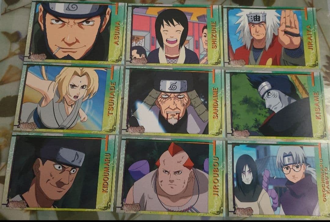 NARUTO ナルト ブロマイドカード 103枚 まとめ売り