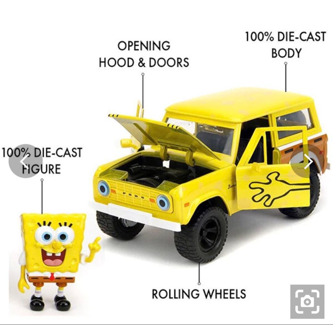 ミニカー 1:24 SpongeBob SquarePants 1973 Ford