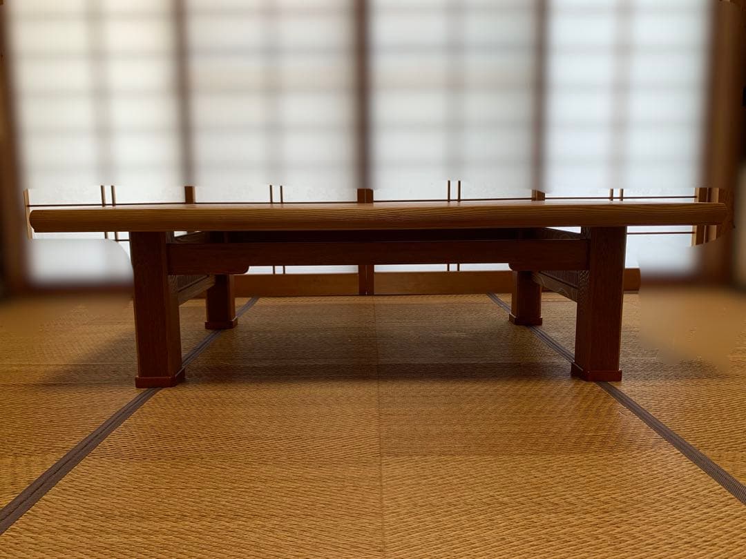 屋久杉　座卓　テーブル　工芸家具 希少