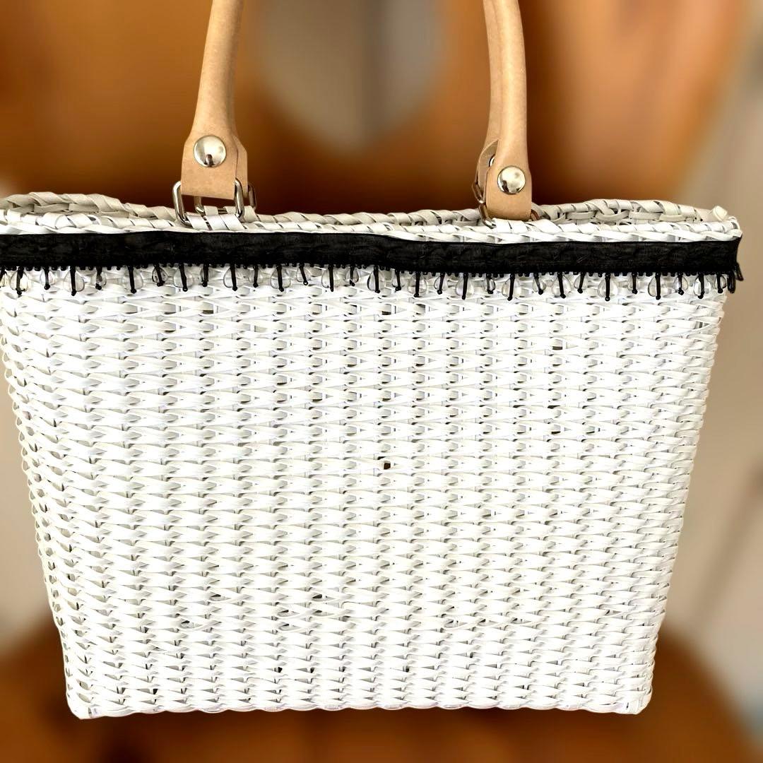 ハンドメイド　ビニールテープバッグ