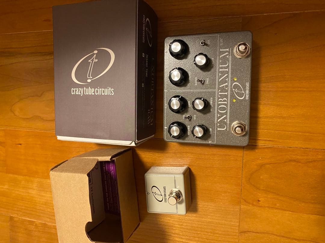 Crazy Tube Circuits Unobtanium Raw+スイッチ