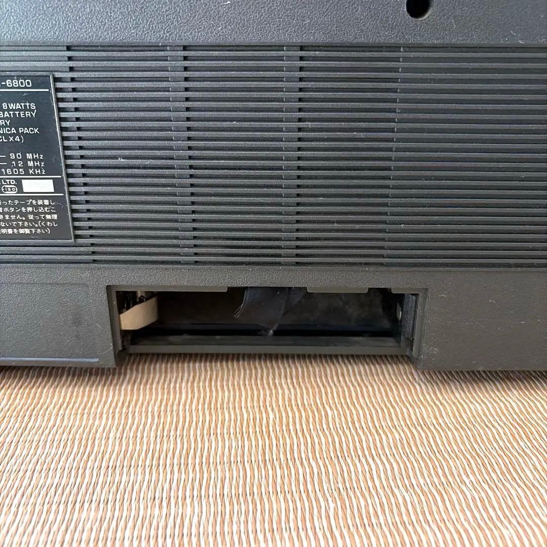 【SANYO】ラジオカセットレコーダー (MR-6800)