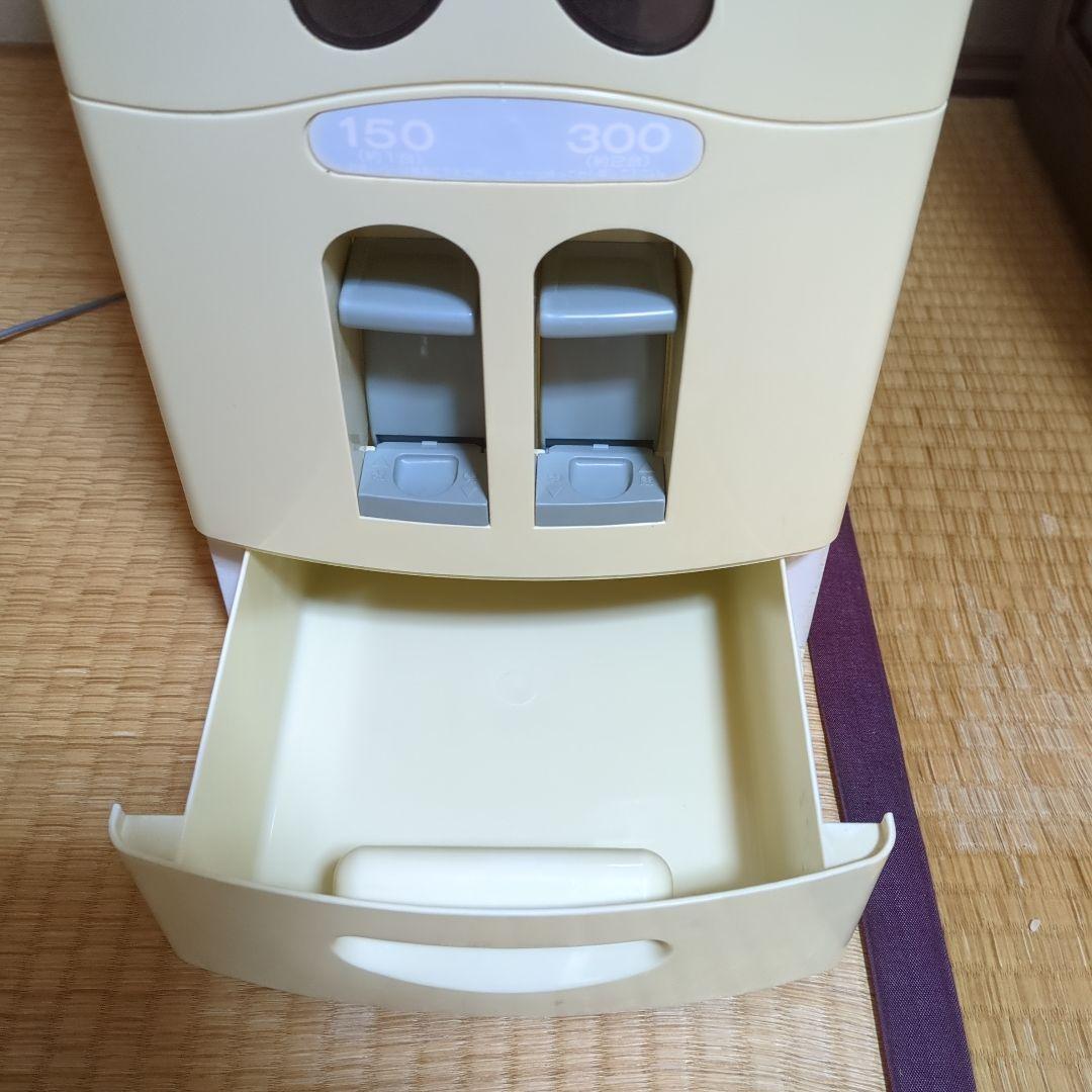 カリモク　キッチン収納台　レンジボード　米びつ付き