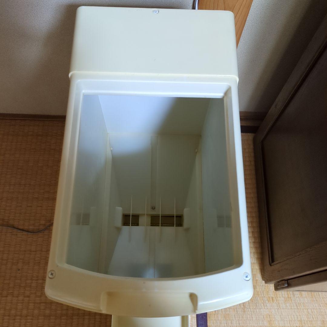 カリモク　キッチン収納台　レンジボード　米びつ付き