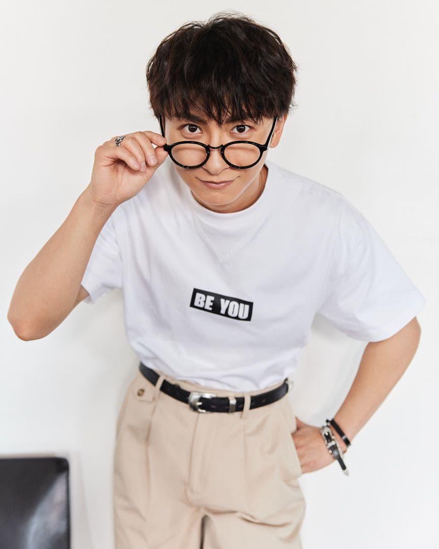 與真司郎 446 Tシャツ（白）